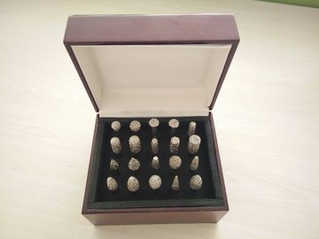 6mm άξονων συγκολλημένο κενό διαμαντιών τρίξιμο 30/45 σημείων εργαλείων τοποθετημένο διαμάντι