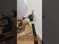 Η μαύρη τεχνολογία τρύπησης χτυπά! 82mm διαμαντένια τρυπάνι.