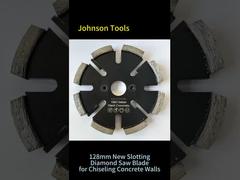 128mm Diamond Slotting Saw: Tame Your Toughest Walls. 