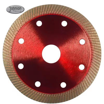 105/110/125 mm Εργαλεία κοπής πλακιδίων γρανίτη Δίσκος κοπής μαρμάρου Ζεστό πίεση Σιντερωμένο Τούρμπο κύμα Λεπίδες πριονιδιού διαμαντιού