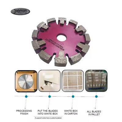 125mm δάπεδο Laser συγκολλημένο διαμάντι 17mm παχύ τμήμα δάπεδο διαχωρισμός δίσκος Tuck Point Saw Blade