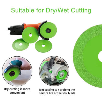 100 mm Vacuum Brazed Diamond Cutting Disc Tile Ceramics Porcelain Glass Saw Blades Για γυάλινο νεφρίτη
