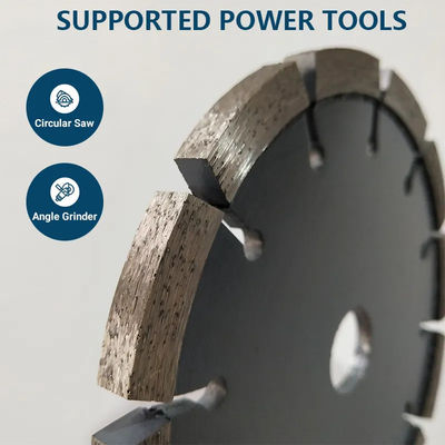 4-1/2 "Tuck Point Crack Chaser Grout Reparation Diamond Saw Blade για πράσινο σκυρόδεμα, τοιχοποιία, τούβλα, κοπή πέτρας