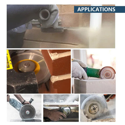 4-1/2 "Tuck Point Crack Chaser Grout Reparation Diamond Saw Blade για πράσινο σκυρόδεμα, τοιχοποιία, τούβλα, κοπή πέτρας
