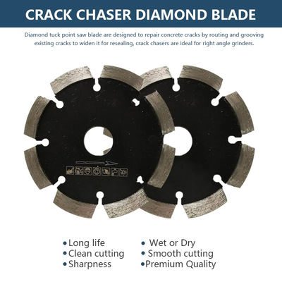 4-1/2 "Tuck Point Crack Chaser Grout Reparation Diamond Saw Blade για πράσινο σκυρόδεμα, τοιχοποιία, τούβλα, κοπή πέτρας
