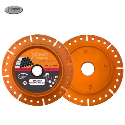 Βάθωμα Brazed διαμαντένια λεπίδα για σωλήνα 115mm διαμαντένια λεπίδα Pro Cutter σωλήνα
