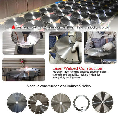 350 mm δαχτυλίδι διαμάντιες λεπίδες πριονιδιού σκυροδέματος για την κοπή σκυροδέματος, ενισχυμένου σκυροδέματος