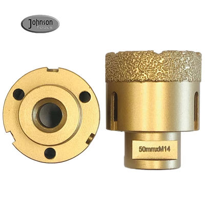 M14 4pcs 72MM μικτά ξηρά κομμάτια τρυπανιών πυρήνων πορσελάνης μηδενικά δόνηση