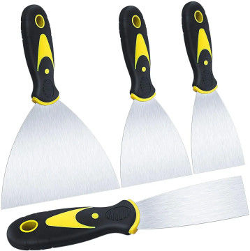 4 πακέτα Multi Putty Μαχαίρι Scrapers Set Spackle Μαχαίρι Premium Ατσάλι
