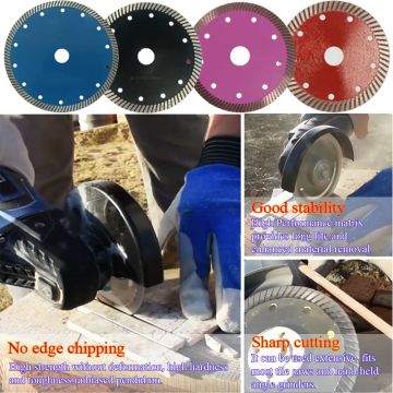150mm τούρμπο έτεμνε τις συμπυκνωμένες πέτρινες τέμνουσες λεπίδες διαμαντιών