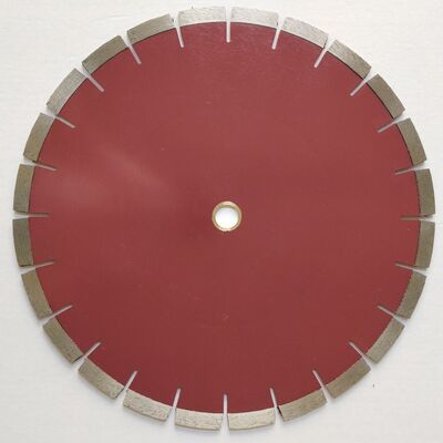 ενωμένη στενά λέιζερ λεπίδα 350mm με το σιωπηλό πυρήνα για τα σκληρά βαλμένα φωτιά τούβλα αργίλου