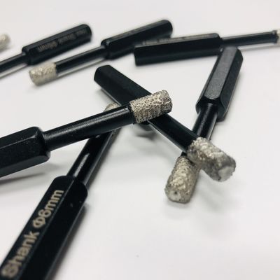 Κεραμίδας Τρύπα Είδε 6mm Hex Shank Διαμαντένιο Κέντρο τρυπάνι Bits για πορσελάνη