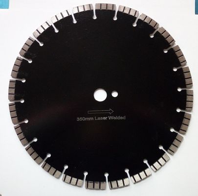 14 λεπίδες πριονιών διαμαντιών λέιζερ με τα στροβιλο τμήματα, για τη συγκεκριμένη κοπή, πάχος 3.2mm