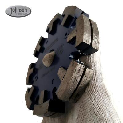 λεπίδες διαμαντιών σημείου πιετών 125mm καυτές πιεσμένες τρία υγρής στρώματα χρήσης τύπων/ξηρά χρήση