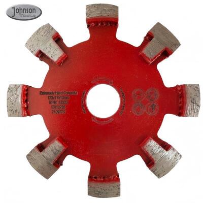 Η ελαφριά λεπίδα σημείου πιετών διαμαντιών, σημείο πιετών 120mm είδε τη λεπίδα με τα δόντια προστασίας για το underfloor σύστημα θερμότητας