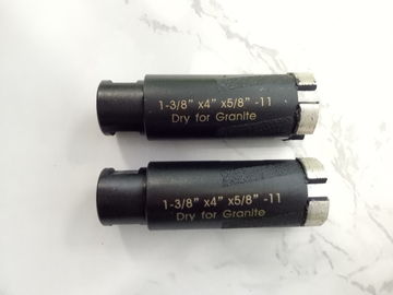 OD 35mm ξηρά κομμάτια τρυπανιών πυρήνων διαμαντιών διαμέτρων με τις συγκολλημένες ράβδους για το σκληρό γρανίτη