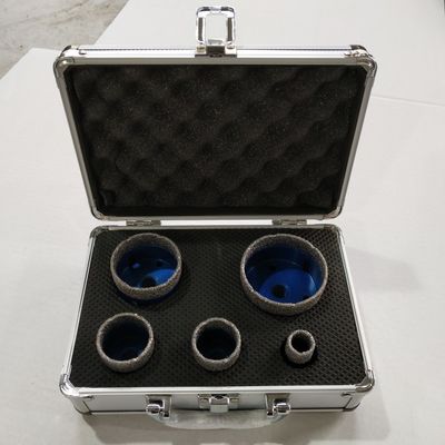 Ακριβές 68mm ξηρό κομμάτι τρυπανιών διαμαντιών για το πέτρινο μπλε χρώμα γρανίτη