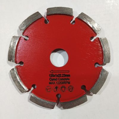 Σωστή γωνία 125mm τροχός άλεσης λεπίδων διαμαντιών σημείου πιετών